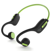 IFECCO X11-Green Kids Open Ear Headphones - Kids Girls Bluetooth 5.3 Conduction Headphones with Mic,Ultra-Light,IPX5 Waterproof and Safer for Children Wireless Headphones,Perfect for School Travel Gifts (Green)