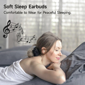 IFECCO Invisible Sleep Earbuds Bluetooth - Small Sleep Headphones for Side Sleepers,Sleeping Earbuds Noise Cancelling,IPX6 Waterproof Wireless Tiny Headphones for Sleeping,Sport