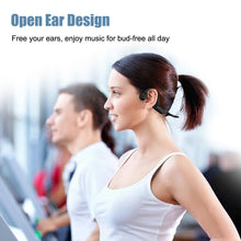 Load image into Gallery viewer, IFECCO Bone Conduction Headphones Bluetooth - Wireless Open Ear Headphones with Mic,IPX5 Waterproof Bluetooth Headphones for Cycling Running Hiking Bicycle